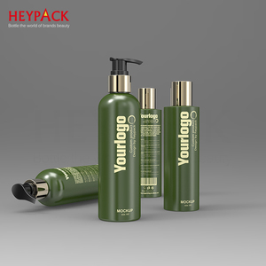 <strong>Plastic</strong> pet <strong>bottle</strong> sgs boston round 100ml 200ml 250ml 300ml <strong>500ml</strong> HeyPack for skin care cream cosmetic and water/lotion/cream - Product Image 3