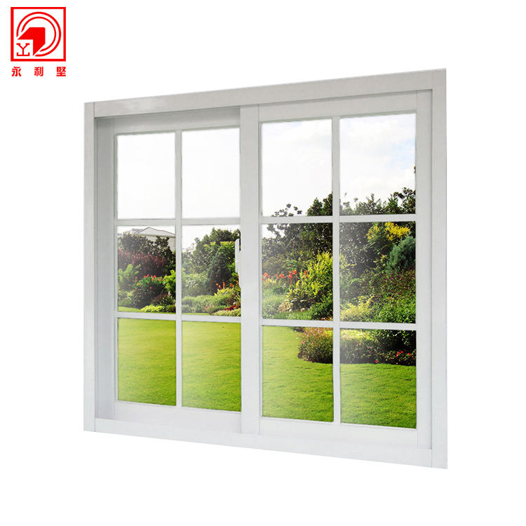 Burglar Bar Modern Aluminum Best Double Glaze House Slide Windows For Sale