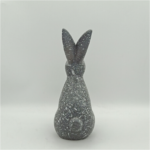 Statue Creative di Conigli <span class=keywords><strong>in</strong></span> <span class=keywords><strong>Cemento</strong></span> per Giardino e Interni - Product Image 5