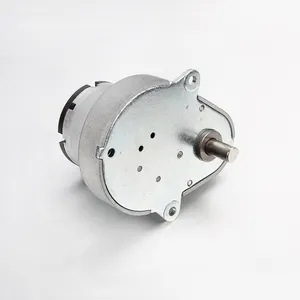 12V Geared 15Rpm 48Mm Diameter Peervormige Micro Dc Gear Box Motor Voor Nauwkeurig Instrument En apparaat Gear Motor Dc