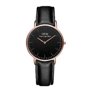 Design Logo Uhr Low MOQ Custom Brand Minimalist ische Mode Damen uhren Private Label Damen Armbanduhr