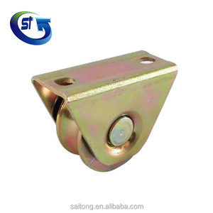Rueda de puerta corredera galvanizada DA90UR10, rueda giratoria para puerta corredera - Product Image 3