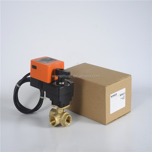 WINNER WVA4-304 Vanne de contrôle du débit d'eau proportionnel 12 Volt, vanne à bille électrique 3/4 "3 voies 12 v - Product Image 4