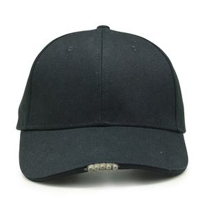 Gorra de béisbol Led que brilla en la oscuridad personalizada promocional Gorra de béisbol con estampado de sombrero de 6 paneles con bordado <span class=keywords><strong>para</strong></span> hombres - Product Image 6