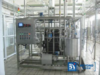 Pasteurisateur de lait de 1000 litres, machine entièrement automatique, équipement laitier à plaques, petite machine de pasteurisation du lait