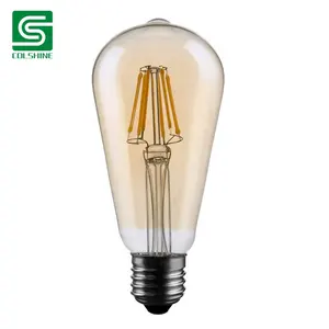 Ampoule à filament led, Vintage, lumière réglable, ST64, vintage