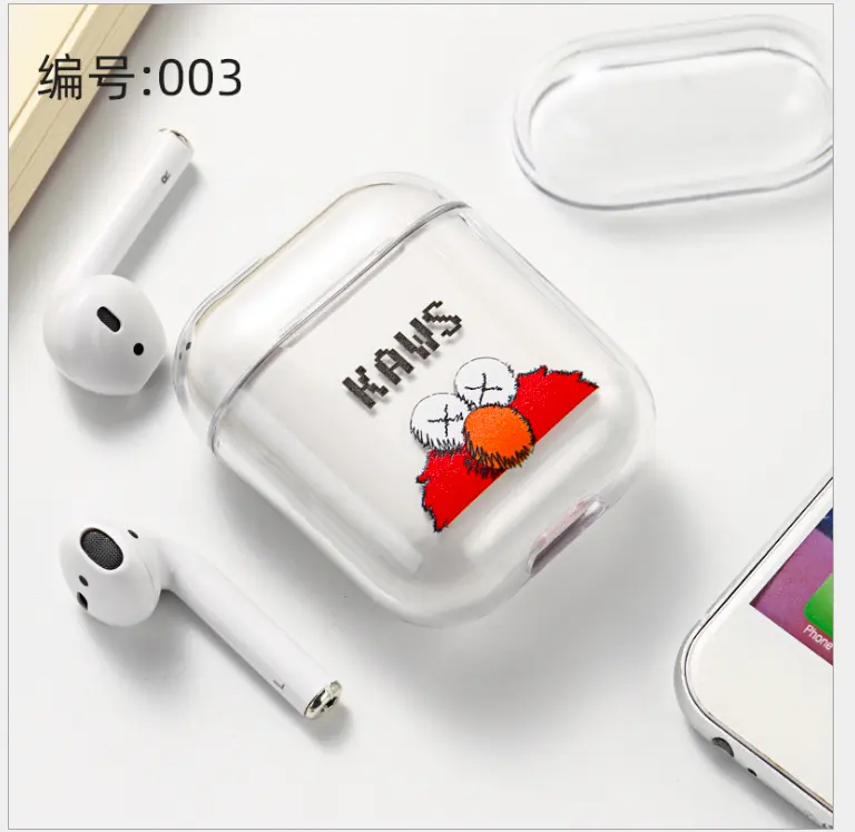 Casing TPU Bening Desain OEM untuk AirPods 2