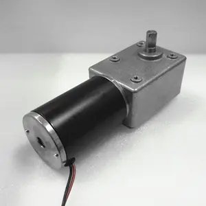 中国制造商600JSX-50ZY生产的高扭矩长寿命12V/24v直流蜗轮电机