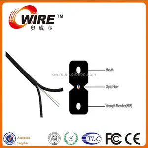 Fiber Optical Cable 1km Price Of FTTH Optical Fiber Cable Wire
