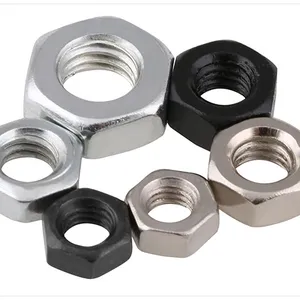 All size carbon stainless steel customizable heavy hex nuts DIN934