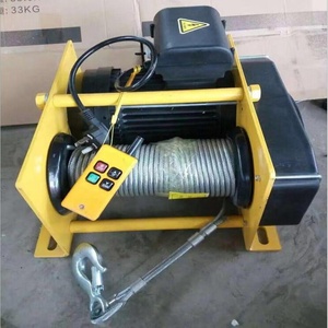 100 M Panjang Tali Angkat Berat Peralatan 300Kg-2000Kg Listrik Kecil Winch - Product Image 2