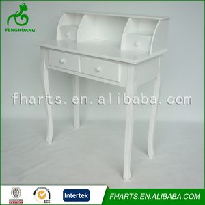 Bianco Stand In Legno Vecchio Stile contemporaneo Comò - Product Image 3