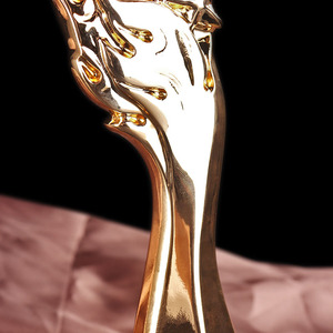 Trofeo in metallo a forma di stella Logo o parole su Base di cristallo Video premi musicali Grammy trofeo <span class=keywords><strong>per</strong></span> la cerimonia di premiazione - Product Image 3