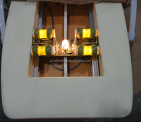 Chaise de massage à pierres chaudes Xianli pour salon de beauté et spa, avec fonction musicale et rouleau de jade thermique de haute qualité – Populaire