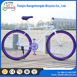 Land gear-productos para bicicleta de piñón fijo, cuadro de bicicleta en línea, 24 pulgadas, bicicleta fixie de una sola velocidad, china - Product Image 3