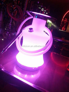 Có Thể Sạc Lại 6 Inch Đầy Màu Sắc Giáng Sinh Trang Trí LED Trung Tâm Cơ Sở Dưới Bảng Led Ánh Sáng - Product Image 5