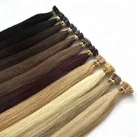 Самые популярные заводские цены, оптовая продажа, U V Fan Y I, кератиновые человеческие волосы, седые волосы для наращивания
