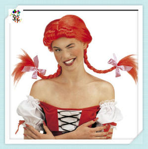 Oktoberfest – perruques synthétiques tressées pour fête de <span class=keywords><strong>carnaval</strong></span>, HPC-1356 - Product Image 4
