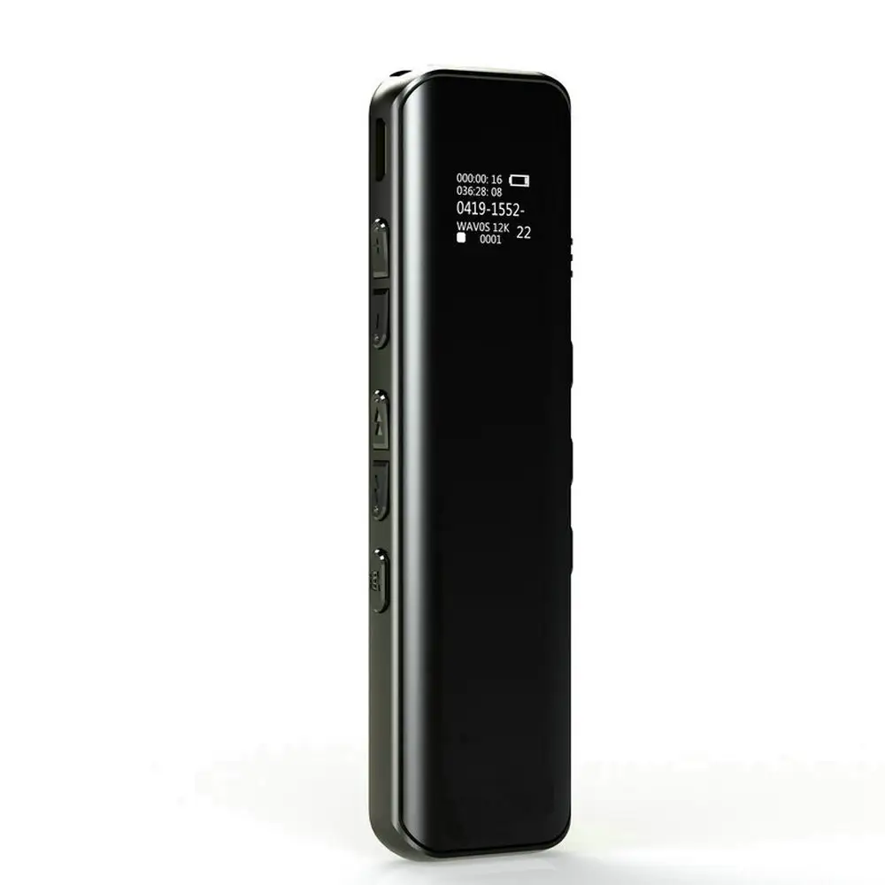 V87 लंबी बैटरी जीवन के साथ 8g 16g 32g डिजिटल आवाज रिकॉर्डर MP3 प्लेयर के लिए कार घर