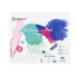 Blocco da <span class=keywords><strong>Disegno</strong></span> per Acquerello <span class=keywords><strong>di</strong></span> Alta Qualità Formato A5 230gsm 24 Fogli Giorgione - Product Image 3