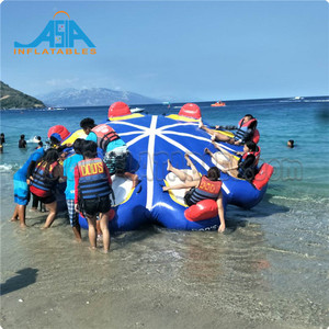 Vui Towable <span class=keywords><strong>Inflatable</strong></span> Disco Thuyền <span class=keywords><strong>Inflatable</strong></span> Xoay Đồ Chơi Nước Cho Giải Trí Nước - Product Image 4