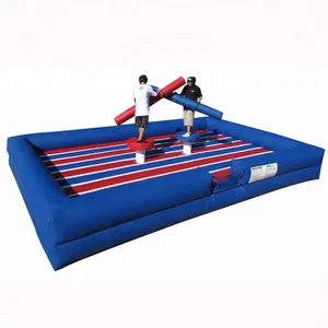 Giant Customized Size Battle Zone Jousting Game Inflatable Gladiator Joust Arena For Race