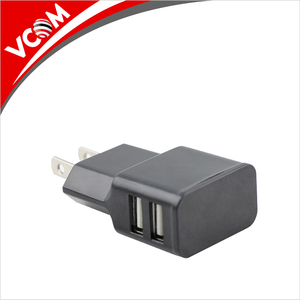fábrica de alta velocidad USB <span class=keywords><strong>2</strong></span> puertos ee.uu. UE 5 V 2A cargador USB para móviles - Product Image 3