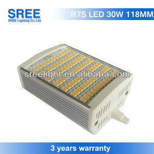 Sansung <span class=keywords><strong>led</strong></span> <span class=keywords><strong>r7s</strong></span> <span class=keywords><strong>lampe</strong></span> <span class=keywords><strong>led</strong></span> <span class=keywords><strong>118</strong></span> <span class=keywords><strong>mm</strong></span> dimmable <span class=keywords><strong>r7s</strong></span> 30 W - Product Image 1