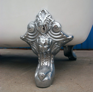 Vuelos a casa se garra pie <span class=keywords><strong>bañera</strong></span> <span class=keywords><strong>de</strong></span> <span class=keywords><strong>hierro</strong></span> <span class=keywords><strong>fundido</strong></span> con pintura <span class=keywords><strong>de</strong></span> color - Product Image 3