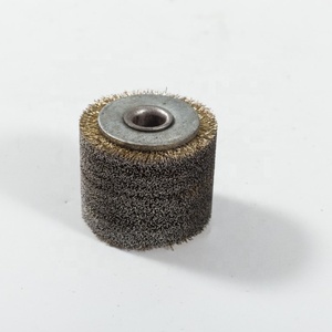 FMTバリ取りクリーニング研磨シリンダー工業用エナメル絶縁ワイヤーブラシ - Product Image 2