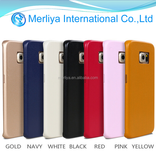 Slim PU Leather Case for samsung S6 Edge Soft Leather Cover