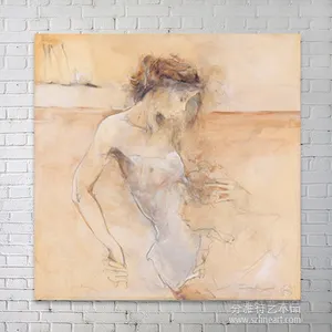 良好的价格手绘裸体女性身体绘画 (热)