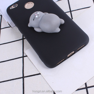 Squishy 3D Điện Thoại Trường Hợp Đối Với Xiaomi Redmi 4X Mềm Silicone Panda Phim Hoạt Hình Bìa Cho Redmi 4X 4A 4 Pro Lưu Ý 4 4X Trường Hợp Funda CapA - Product Image 3