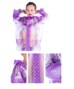 Shengming Goede Prijs Van Kinderen Pvc Regenjas Meisjes Clear Regenjassen - Product Image 4