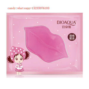 <span class=keywords><strong>Mascarilla</strong></span> Labial <span class=keywords><strong>de</strong></span> Colágeno Rosa para Dormir, Antiarrugas, <span class=keywords><strong>Bioaqua</strong></span> Beauty Diary - Product Image 1