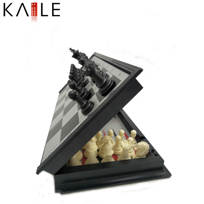 Оптовая продажа, 3 в 1, набор магнитных шашек, Пластиковая Складная шахматная доска для домашней семейной игры