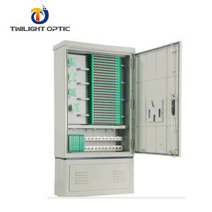 Armoire de <span class=keywords><strong>distribution</strong></span> optique extérieure (<span class=keywords><strong>ODC</strong></span>) 96, 144, 288, 576 cœurs, matériau SMC, boîte de jonction SC LC, câble à fibres optiques - Product Image 2