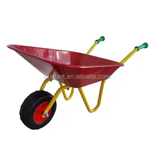 WB0102 Lightweight Mini Small Steel Metal Plastic Garden Yard Child Kids Toy Wheel Barrow Wheelbarrow