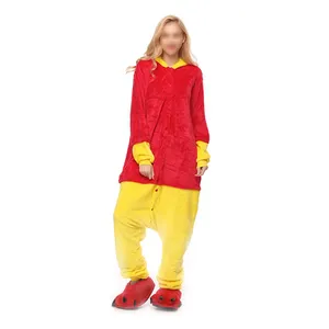 2024 hiver pyjama ensembles dessin animé vêtements de nuit femmes pyjama flanelle Animal pyjama <span class=keywords><strong>Kigurumi</strong></span> - Product Image 1