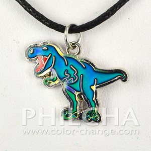 หลายสีเปลี่ยนเครื่องประดับ T-REX ไดโนเสาร์อารมณ์สร้อยคอ - Product Image 6