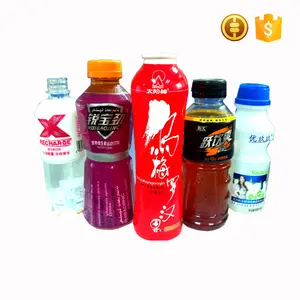 Cina PVC shrink label botol untuk minuman yang berbeda