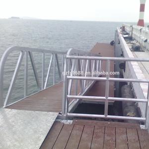 Passerelle économique en acier galvanisé, pour marine avec une balustrade - Product Image 2