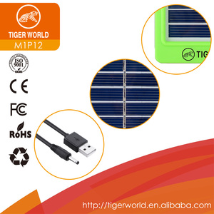 Trong Nhà Ngoài Trời Di Động PV Module Usb Outport Di Động Hệ Thống Nhà 6V 12 Tế Bào 1 Wát Kích Thước Nhỏ <span class=keywords><strong>Solar</strong></span> <span class=keywords><strong>Panel</strong></span> - Product Image 2