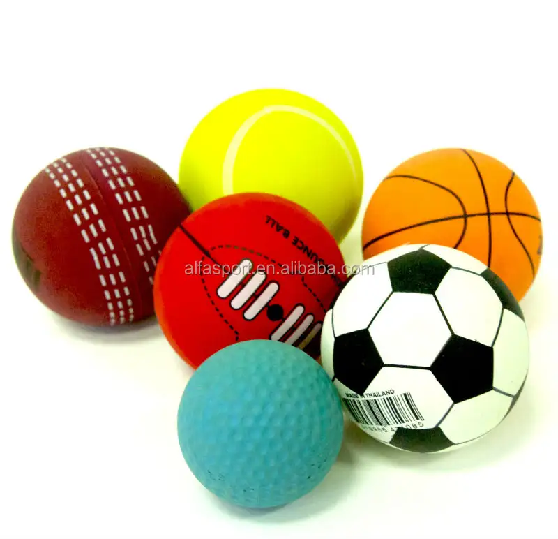 Promosi Karet Tinggi Bounce Ball (Tenis, Bola Basket, Sepak Bola, Kriket, Tipe Golf)