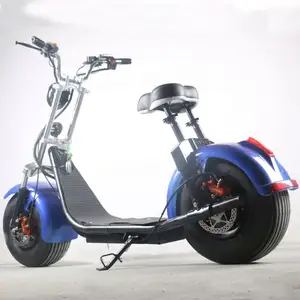 Sc10 Europa Voorraad Tnt Express 1000W Citycoco Eu Volwassen Offroad Elektrische Scooter Met Seat