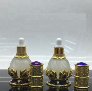 Flaconi in Metallo da 12ml per Olio Profumato Arabo <span class=keywords><strong>con</strong></span> Bastoncino in Vetro o Contagocce - Product Image 5