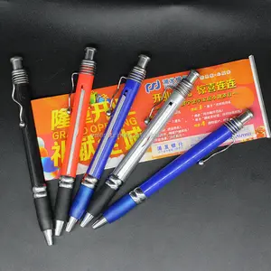 Promotional metal roll out pen