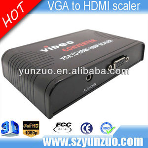 El mini vga de alta calidad al convertidor de HDMI 1080p escalador, fuente de la fábrica - Product Image 1