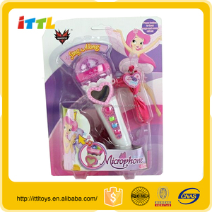 Nuevo producto mini micrófono bebé con música y ligero de plástico micrófono de juguete - Product Image 1