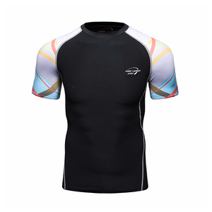 <span class=keywords><strong>Rashguard</strong></span> MMA BJJ personnalisé pour hommes, vêtements de sport en spandex, tissu respirant à compression, vêtements de natation sublimés, design personnalisé - Product Image 5